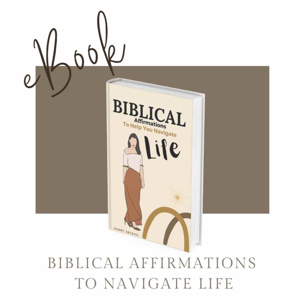 Biblical affirmations ebook