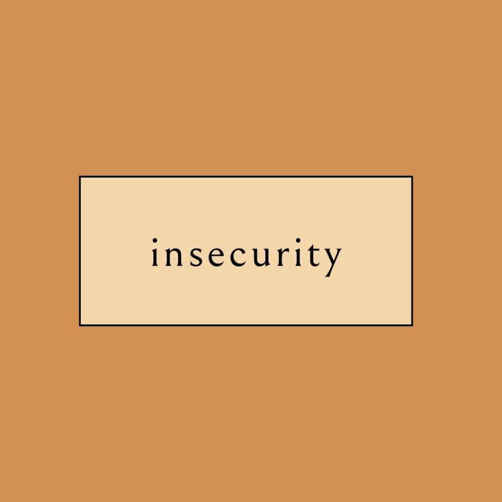 insecurity bible verses