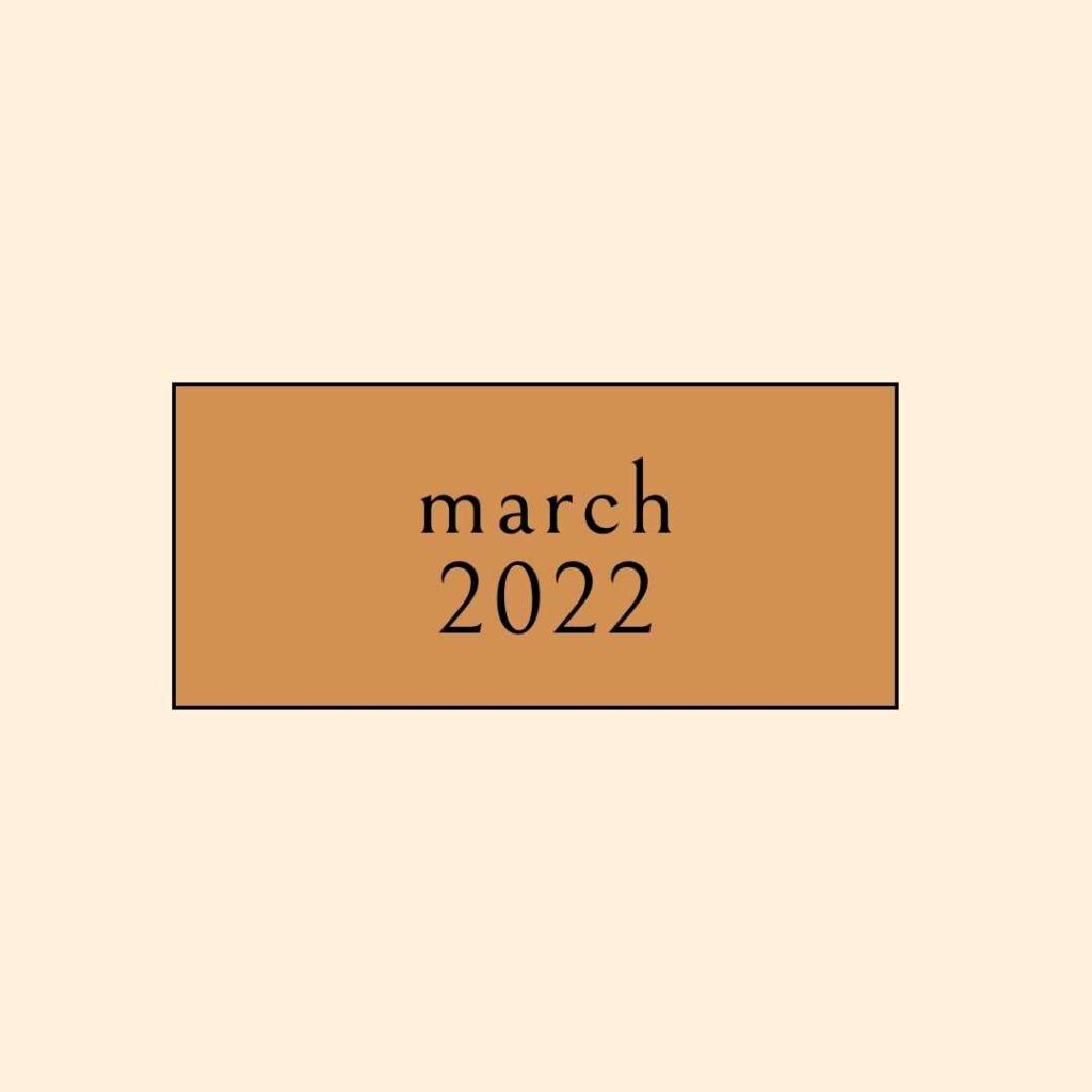 march 2022