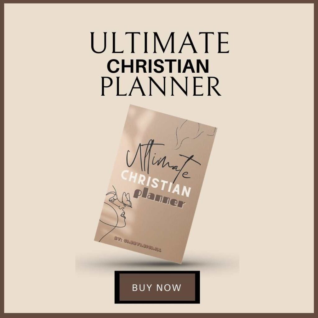 Ultimate christian planner