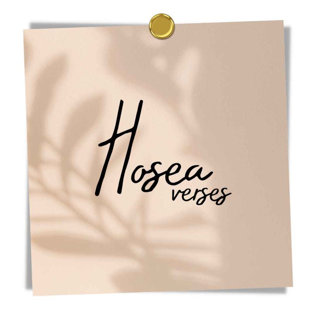 30 Best Bible Verses From Hosea