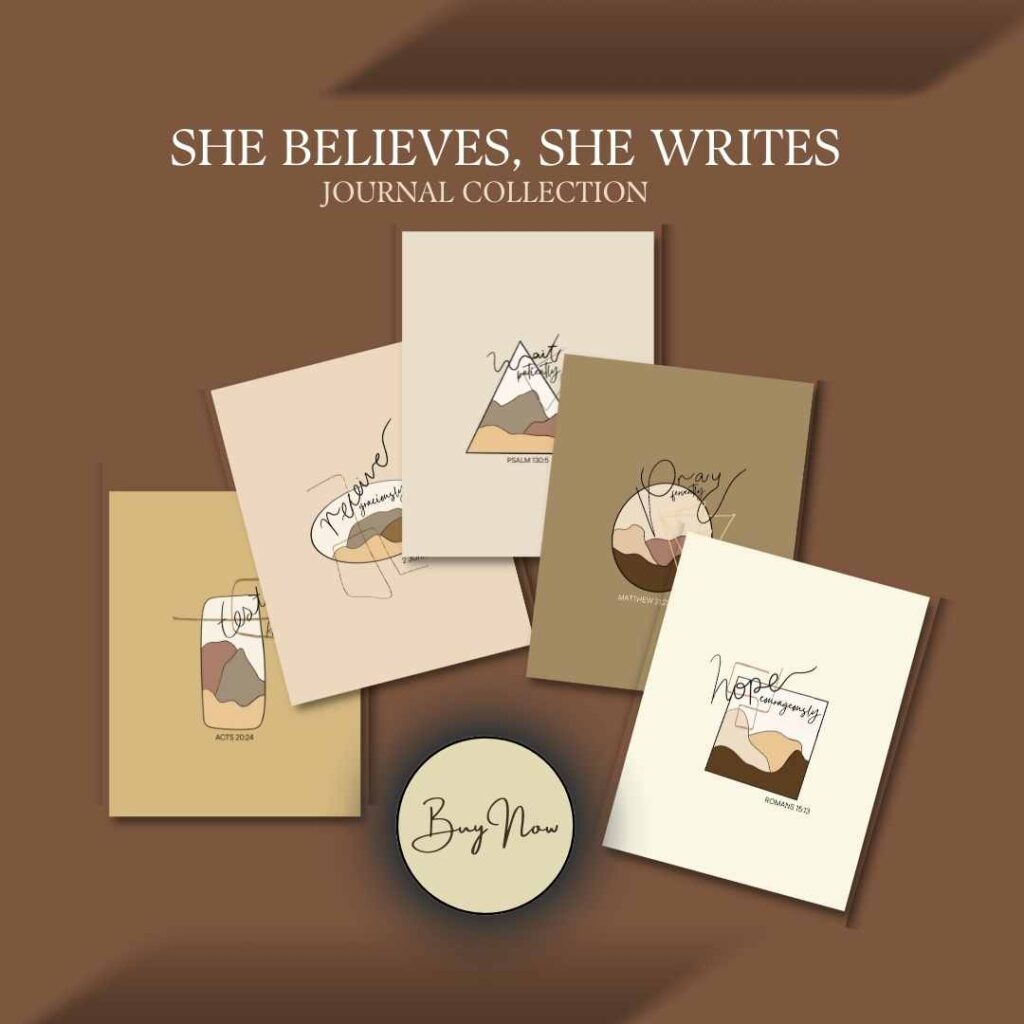 she believes she writes journal collection