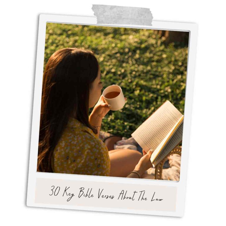 30 Key Bible Verses About The Law
