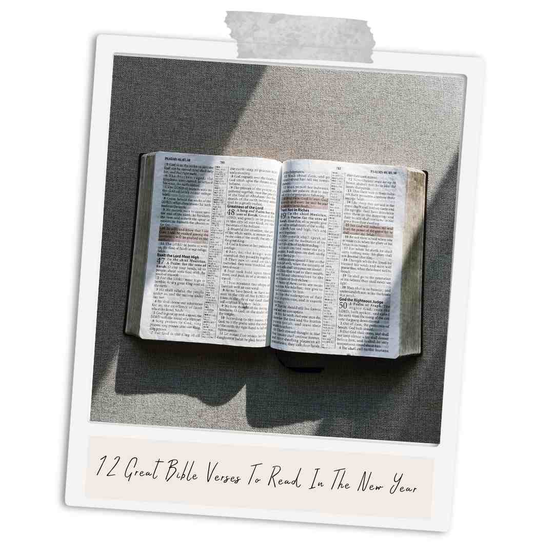 Read More Scriptures 12 Great Bible Verses To Read In The New Year - EQUATIONOFHOPE