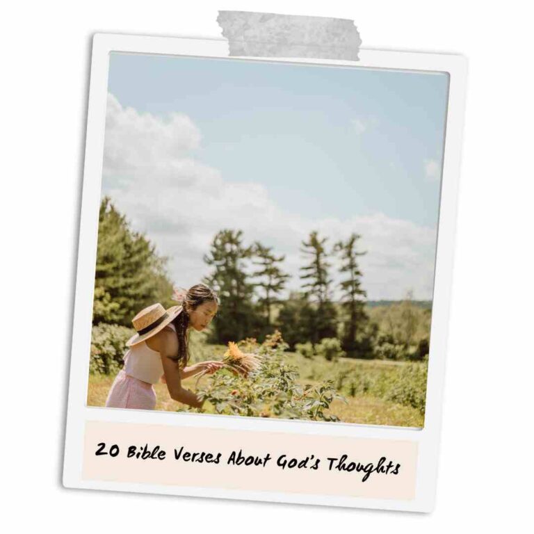 20 Bible Verses About God’s Thoughts